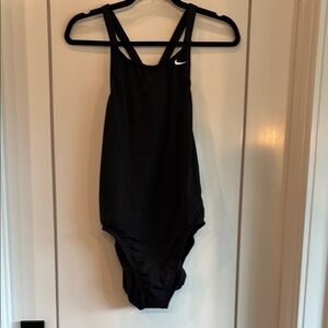 Nike Kids Black One Piece Swimsuit